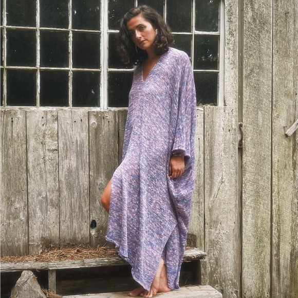 NWT Isobel & Cleo Hand Knit Flow Kaftan - Picture 8 of 11